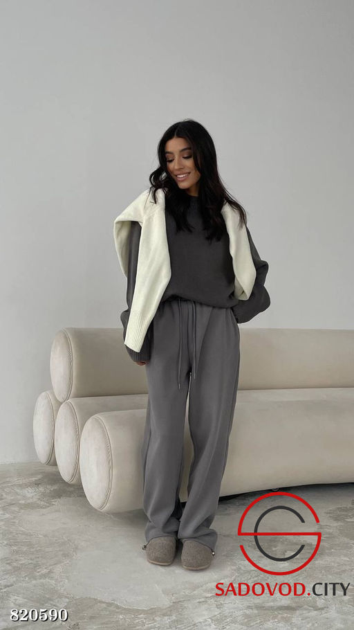 Спортивные штаны палаццо - Bruno фото 4