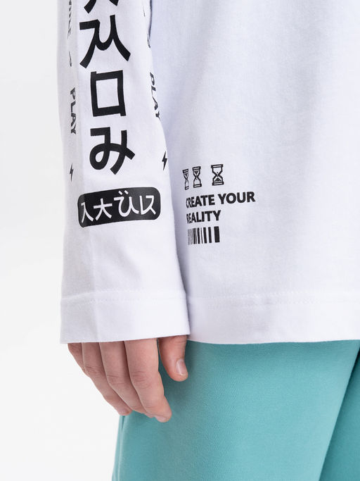 BFJ3369 Джемпер для мальчиков - Pelican фото 4