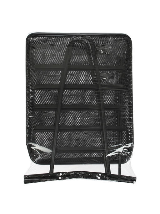 Лоток для бумаг, горизонтальный, металлическая сетка, 5 отделений, чёрный