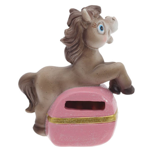 Копилка "Лошадка", L9 W5,5 H10,5 см, 2в.