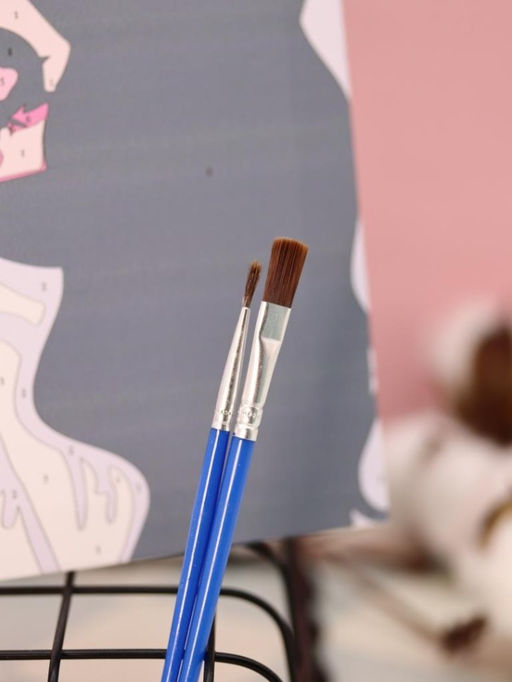 Картина по номерам на подрамнике Draw Me! Beautiful person, (20*20 см)