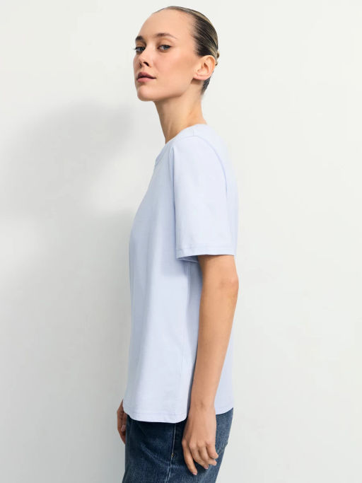 Базовая футболка из хлопка / Zarina