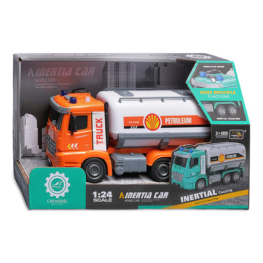 Машина "Цистерна Про" на батарейках, в коробке