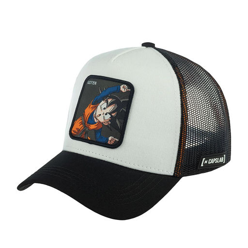Бейсболка CAPSLAB арт. CL/DBZ2/1/GTN3 Dragon Ball Goten (белый / черный)