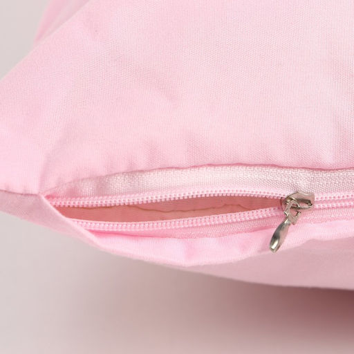 Наволочка декоративная Экономь и Я цвет розовый, 40 х 40 см, полиэстер  фото 3