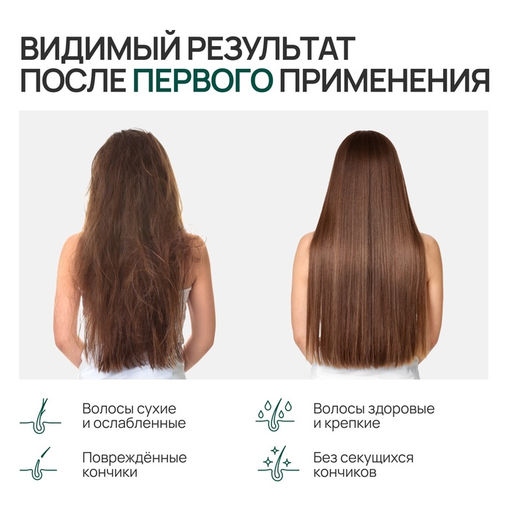 Шампунь для волос с каолиновой глиной, активный рост и глубокое очищение, 410 мл, URAL LAB