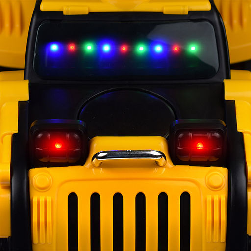 Электромобиль "Cross" на аккумуляторе, в коробке (желтый)