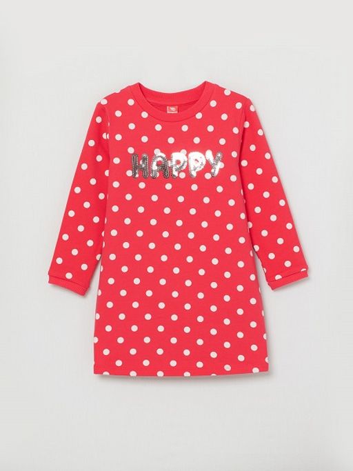 CRB wear/CWKG 62829-25-284 Платье для девочки, малиновый/Ex.Cherubino