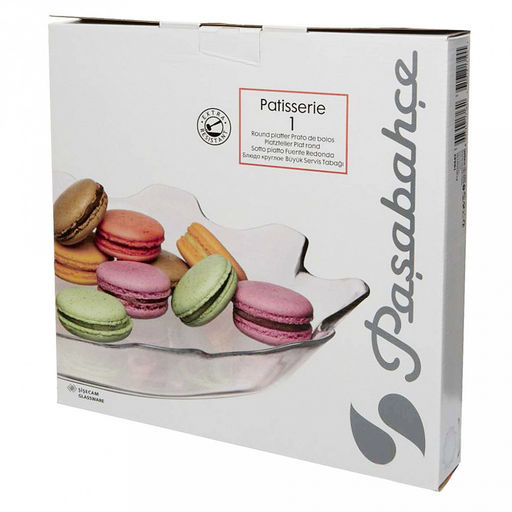 Патиссэри (Patisserie) Блюдо стеклянное д32см, h5,2см, цветная коробка, Pasabahce (Россия) - Домашняя мода фото 2