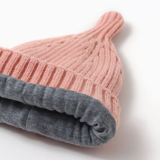 Шапка детская «Крошка Я», размер 46-48 см, пудровая