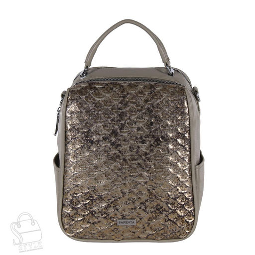 Рюкзак женский 69088-2 olive green Velina Fabbiano-Safenta/50 в Новосибирске