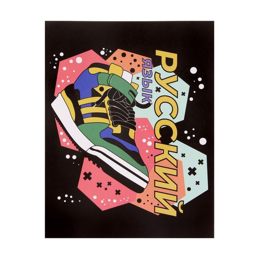 Набор предметных тетрадей Calligrata TOP «Кеды», 12 предметов, 48 листов, со справочным материалом, картонная обложка, глянцевая ламинация, блок офс�...