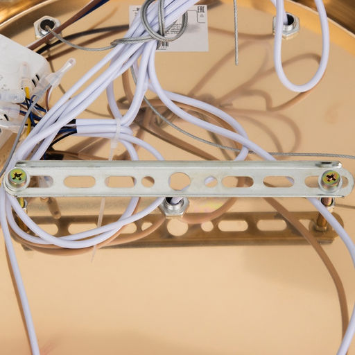 Светильник «Лансед» LED 150 Вт 3000-6000К золото 40×40×100 см