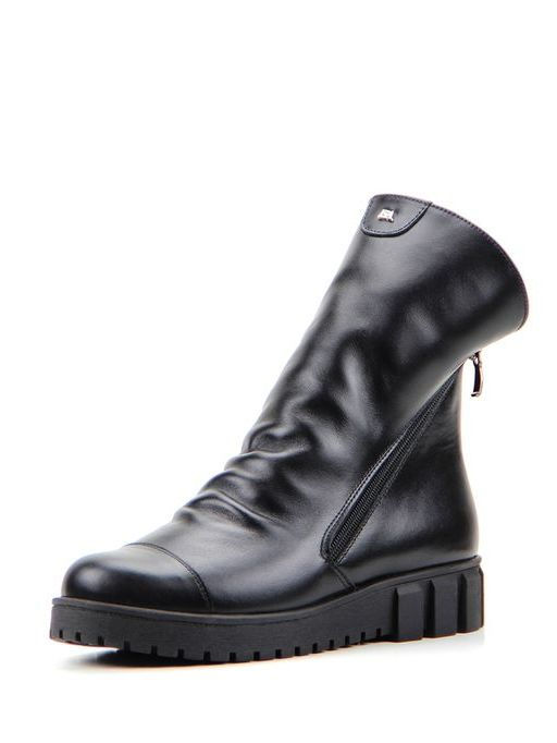 Ботинки EDART 233.astra8.black/шерсть