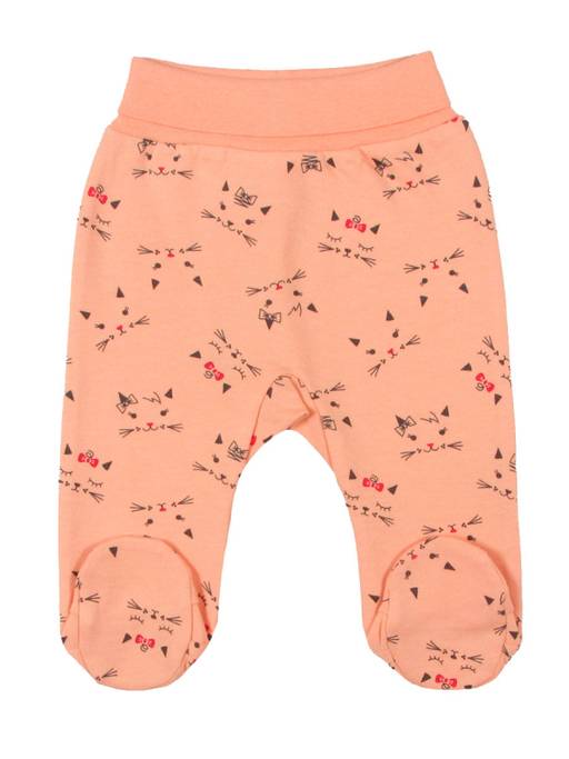 CRB wear/CWB 7791 Ползунки ясельные, персиковый/Ex.Cherubino