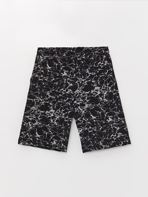 Beli Lastikli Desenli Erkek ?ocuk ?ort - Waikiki фото 2