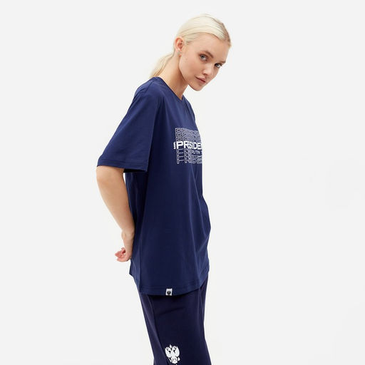 Футболка President, размер S, цвет синий