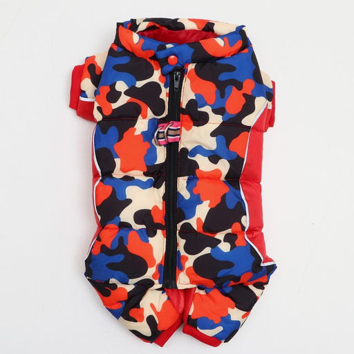 Комбинезон принтованный с замком на спине, размер 14 (ДС 32 см,ОГ 42 см, ОШ 31 см), красный - Simaland фото 7