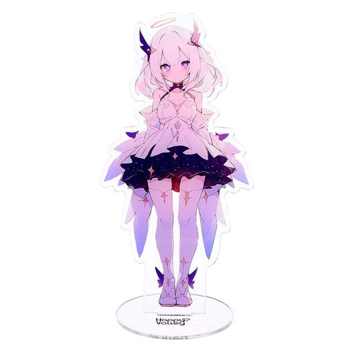 Фигурка аниме на подставке Силы небес с наклейками, акриловая, 15 см