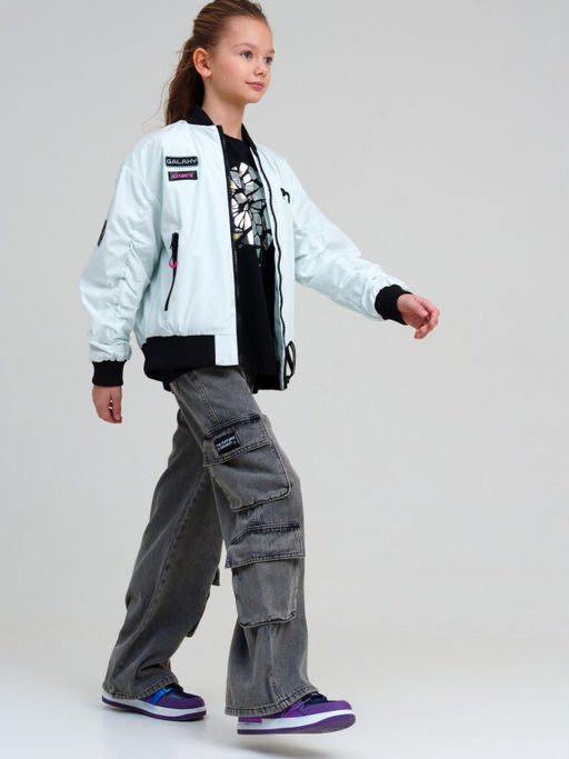 PlayToday / Ветровка-бомбер для девочки  фото 4