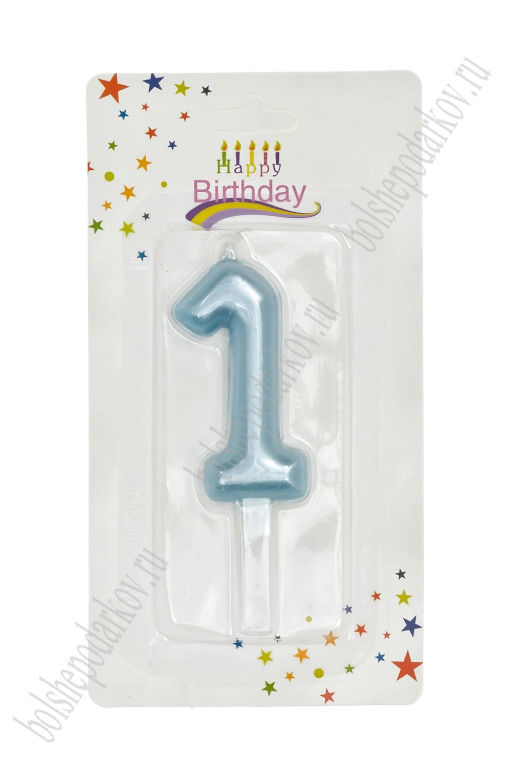 Свечи праздничные "1" (SF-7831) №38