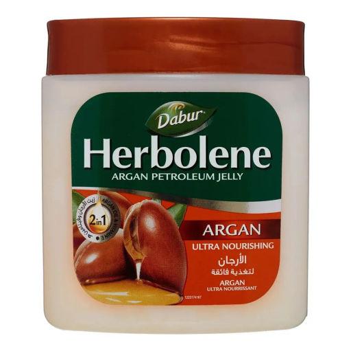 Вазелин для кожи Dabur "С маслом аргана и витамином Е" смягчающий и увлажняющий 225мл