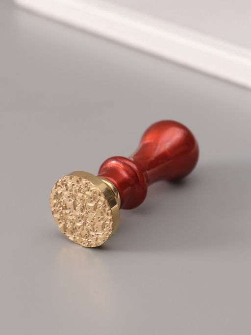 Печать для сургуча с пластиковой ручкой «Цветочки», 6.3×2.5×2.5 см