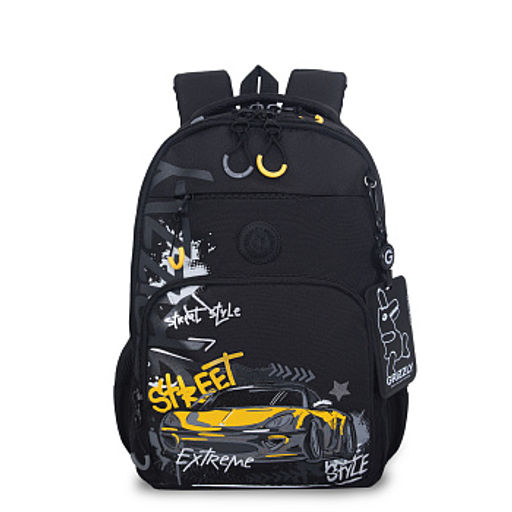 RB-659-1 Рюкзак школьный с картхолдером на держателе - Grizzly фото 11