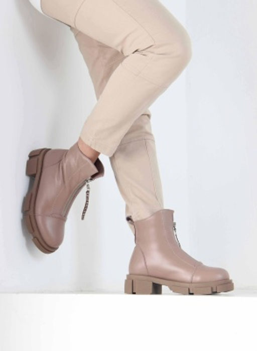 Ботинки 330.21074nut. какао / Шерсть