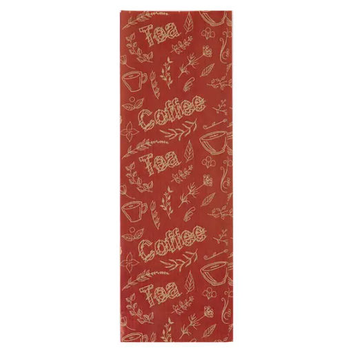 100 г Пакет двухслойный "Coffe&Tea" Бордовый, 70*40*205 упак 100шт