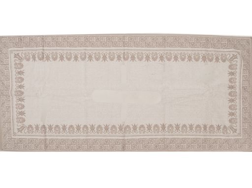 6с102.511ж2 Греция (лен3) Полотенце махровое 67х150см