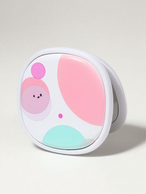 Зеркало складное «Пузыри», 7.5×7.5 см, с увеличением х2, разноцветное