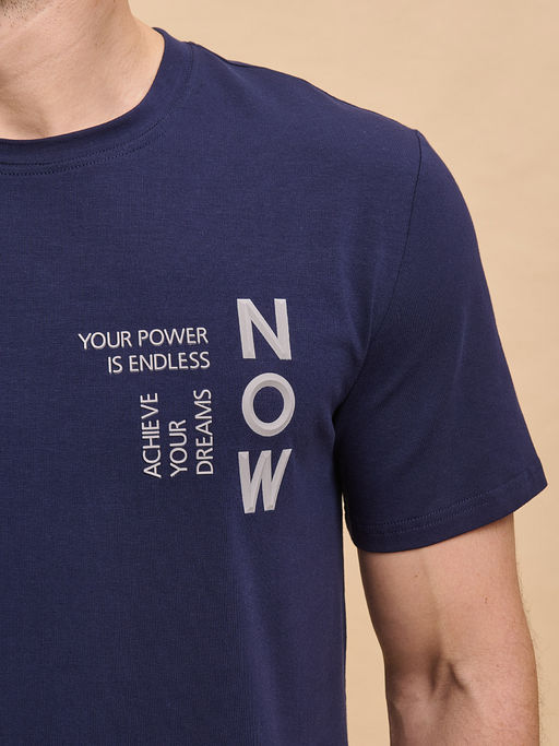 PELICAN, футболка мужская, Темно-синий