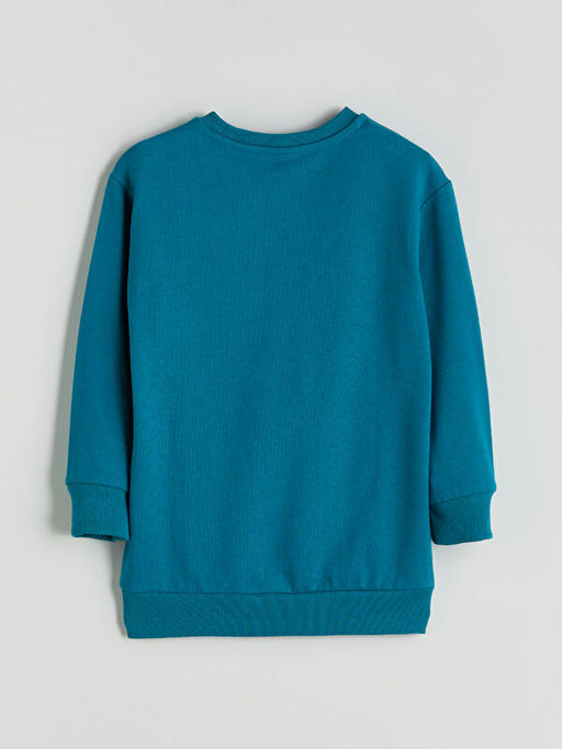 Bisiklet Yaka Erkek ?ocuk Sweatshirt