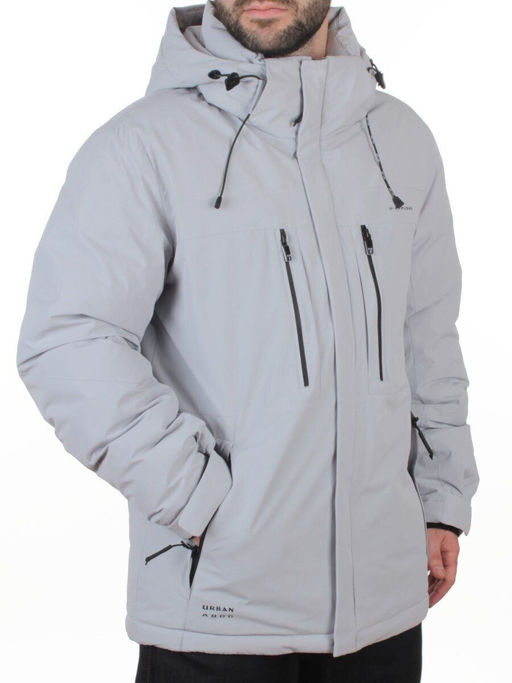 D6300 LT. GRAY Куртка мужская зимняя (200 гр. био-пух)