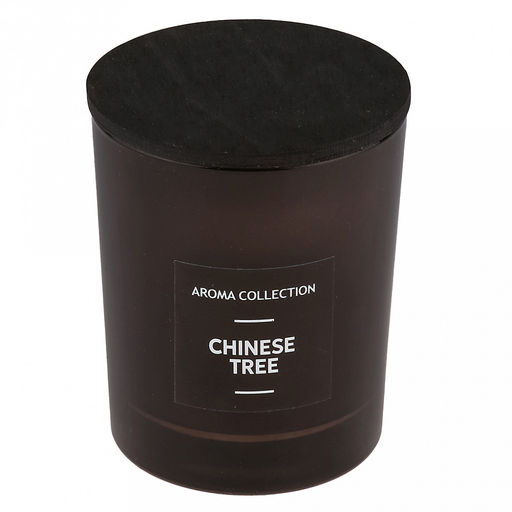 Свеча Incense д7см, h9см, ароматическая Chinese Tree, в стеклянном стакане, время горения 32 часа (Россия) - Домашняя мода фото 2
