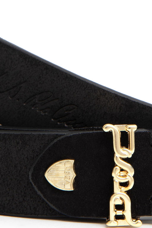 Женский черный пояс Неожиданная скидка в корзине - U.s. polo assn фото 4