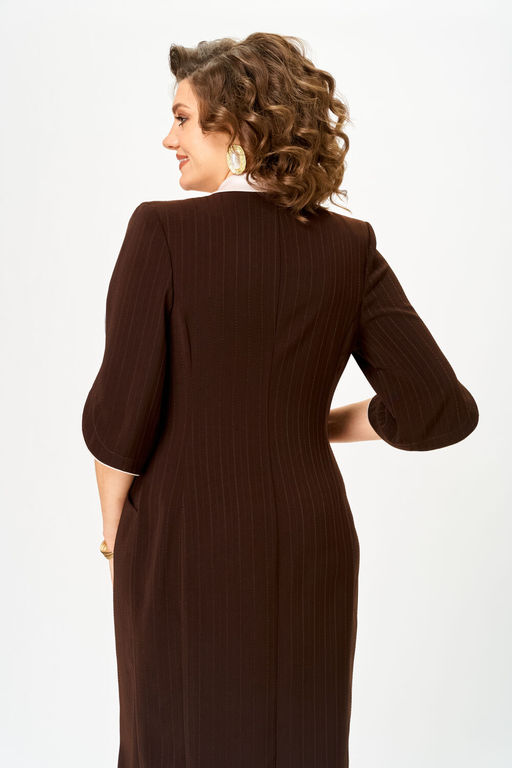 Платье Anastasia Mak 1308 коричневый  фото 8
