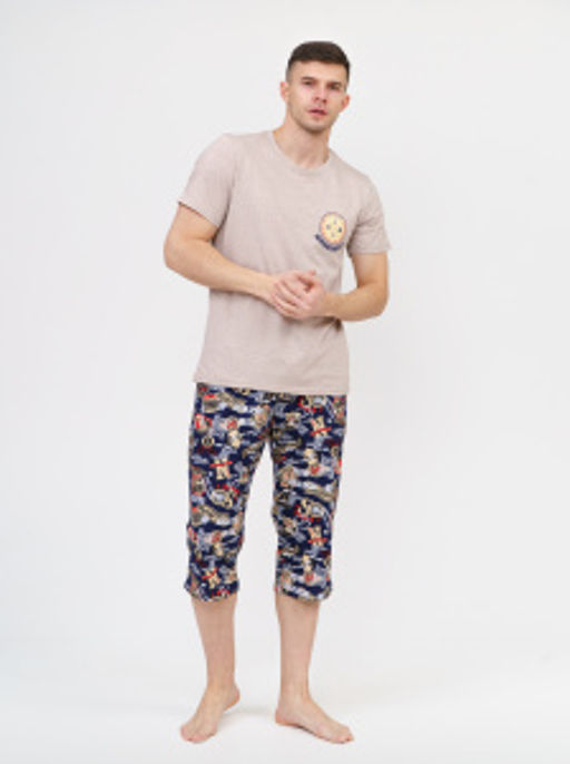 М50 Костюм"Синий/Коралл"