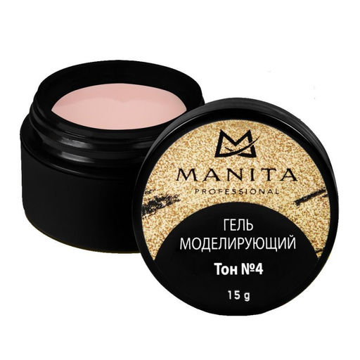 Manita Professional Однофазный моделирующий гель для наращивания №4, 15 г MP110142