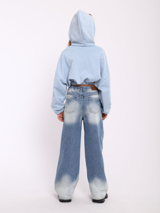 ТД051 Толстовка Porsch 2 (голубой) - Милаша фото 12