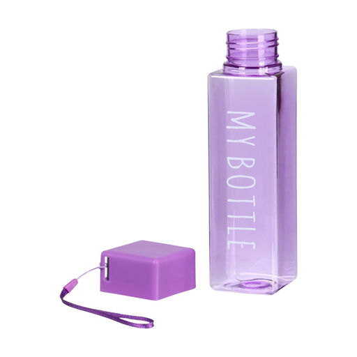 Бутылка для воды My bottle, 450 мл, 20×5.5 см, сиреневая