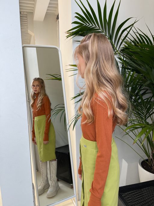 Юбка трикотажная