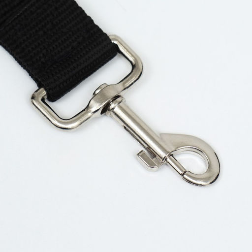 Поводок 2 м х 3 см, чёрный - Пижон фото 2