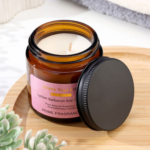 Ароматическая свеча в банке «Роза», 6×6.5 см