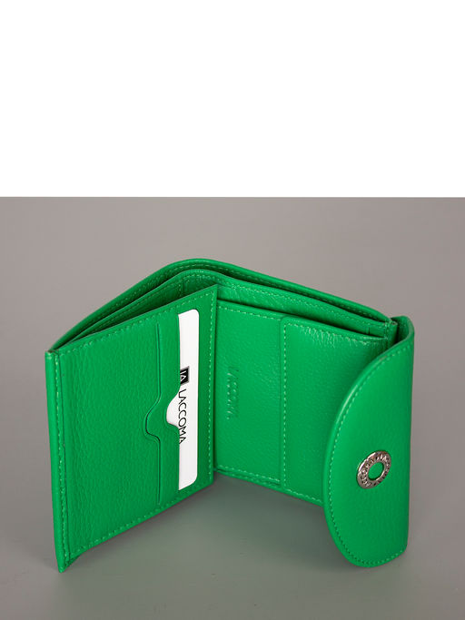 LACCOMA кошелек LA-2075-З-темно-коричневый натуральная замша  фото 3