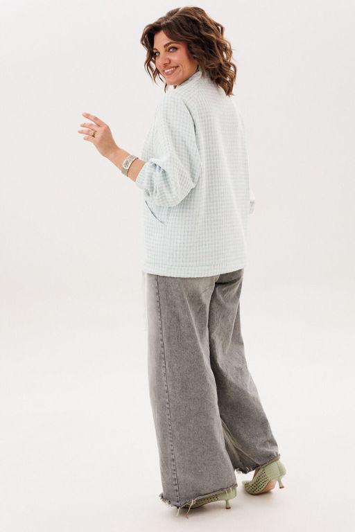 Бомбер ANELLI 1778.1 светло голубой  фото 8