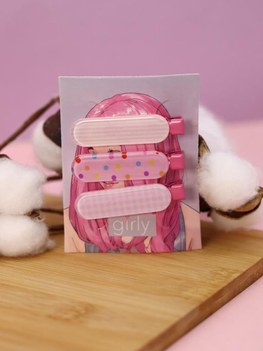 Заколка для волос GIRLY "Pink nude", pink
