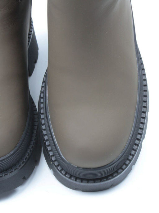 04-C188M Ботинки зимние женские (натуральная кожа (нубук) натуральный мех) - Фабричный китай фото 15