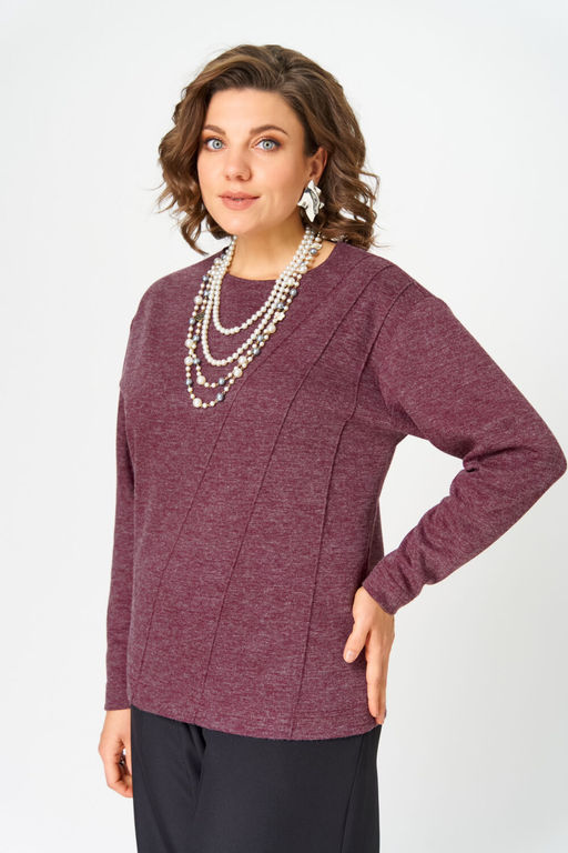 Джемпер Bliss 4235 бордовый